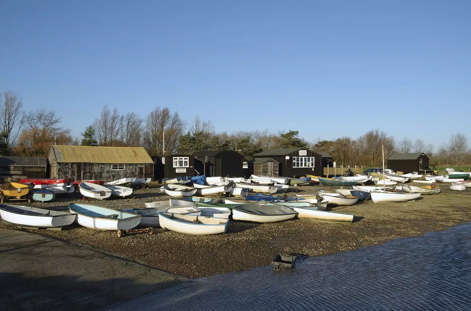 The dinghy park in Orford, from A Post-Christmas Trip to Orford, Suffolk - 29th December 2007