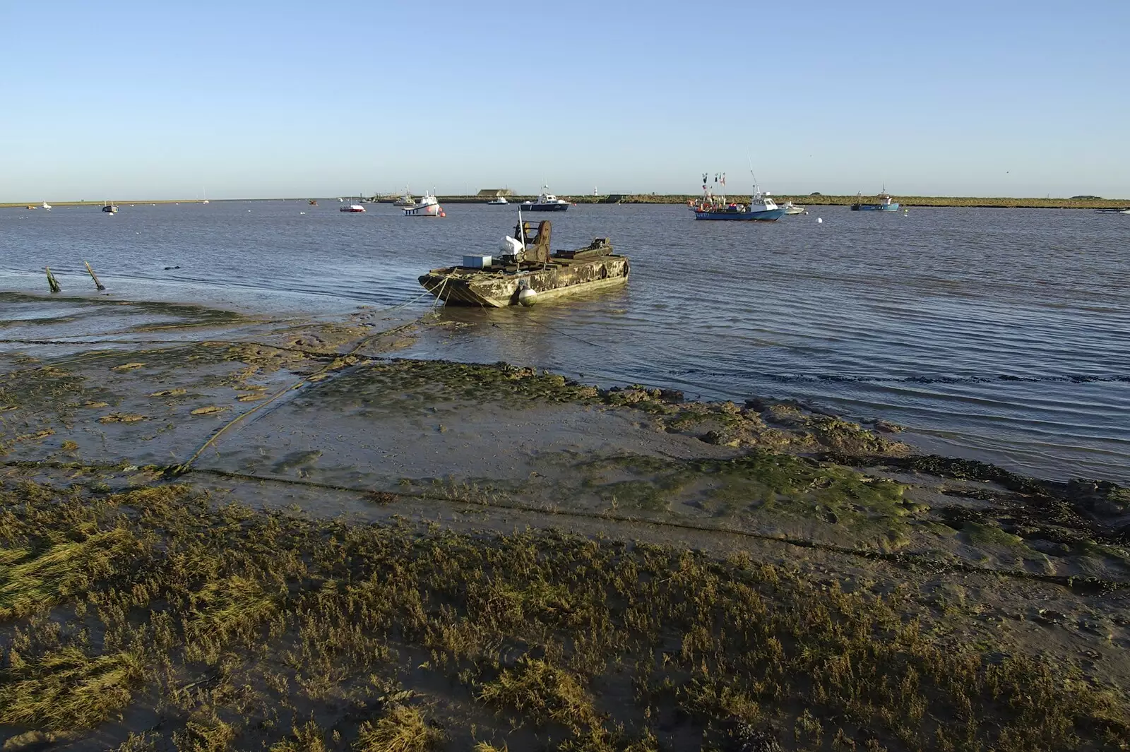 Another wreck floats about, from A Post-Christmas Trip to Orford, Suffolk - 29th December 2007