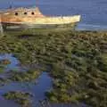 The remains of a wooden fishing boat, A Post-Christmas Trip to Orford, Suffolk - 29th December 2007