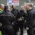 Team talk, Gov's Stag-Day Karting, Ellough Airfield, Beccles, Suffolk - 19th January 2008