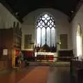 The altar and nave of Thorndon church, Organ Practice, Swiss Fondue and Curry With Gov, Thorndon, Cambridge and Diss - 27th January 2008