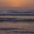 Rolling waves and the disappearing sun, San Diego 8: The Beaches of Torrey Pines, and Ramona, California, USA - 29th February 2008