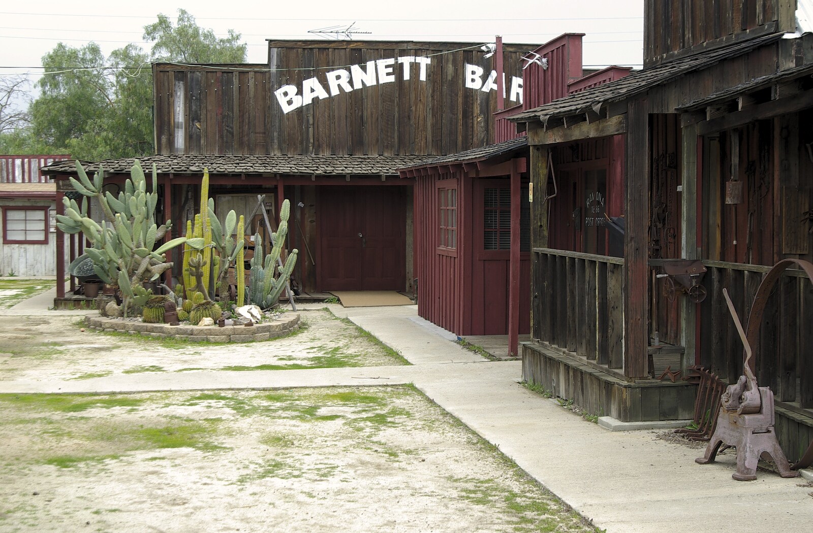 The Wild-West style Barnett Bar from San Diego 8: The Beaches of Torrey Pines, and Ramona, California, USA - 29th February 2008
