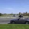 The V-8 Mustang parked by the roundabout, The End of the World: Julian to the Salton Sea and Back, California, US - 1st March 2008