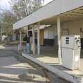The old petrol station forecourt, The End of the World: Julian to the Salton Sea and Back, California, US - 1st March 2008