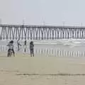 Kids play on the beach, Rosarito and Tijuana, Baja California, Mexico - 2nd March 2008