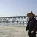 Nosher, with hat, on the beach, Rosarito and Tijuana, Baja California, Mexico - 2nd March 2008