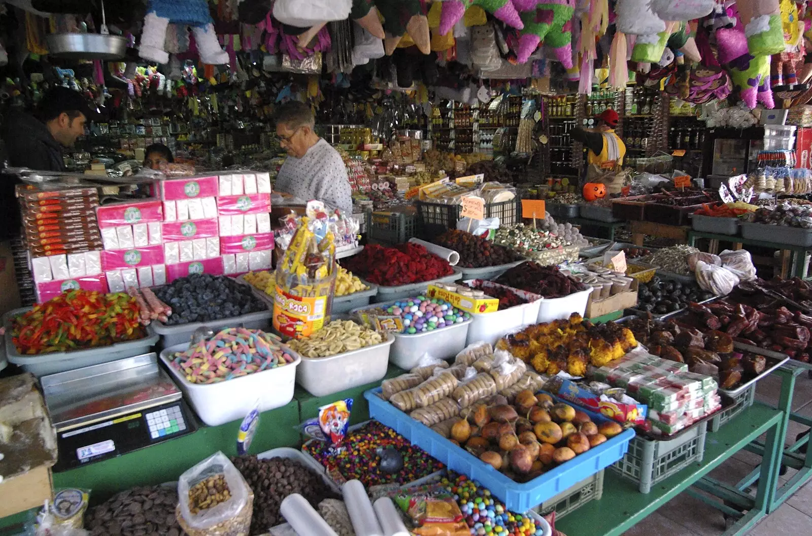 A shop absolutely packed with random stuff, from Rosarito and Tijuana, Baja California, Mexico - 2nd March 2008