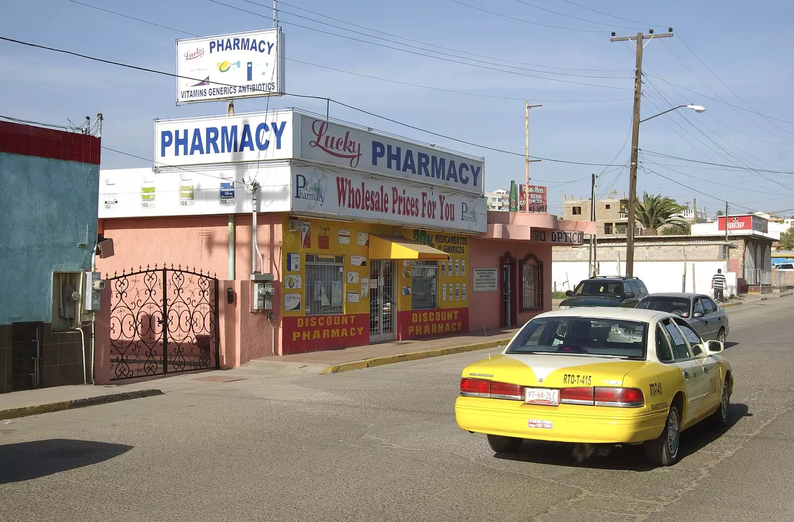 Mexican 'lucky' pharmacy, from Rosarito and Tijuana, Baja California, Mexico - 2nd March 2008