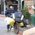 Old man on a bike, with his wordly possessions, Rosarito and Tijuana, Baja California, Mexico - 2nd March 2008