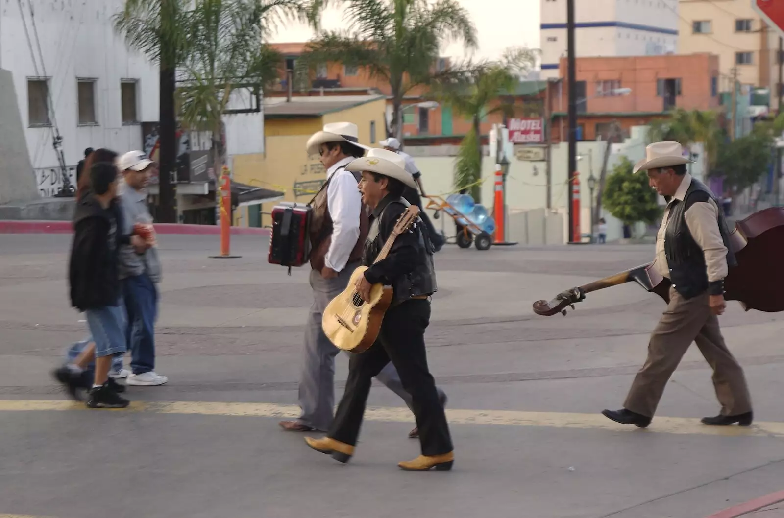 More musicians roam Avenue de la Revolucion, from Rosarito and Tijuana, Baja California, Mexico - 2nd March 2008