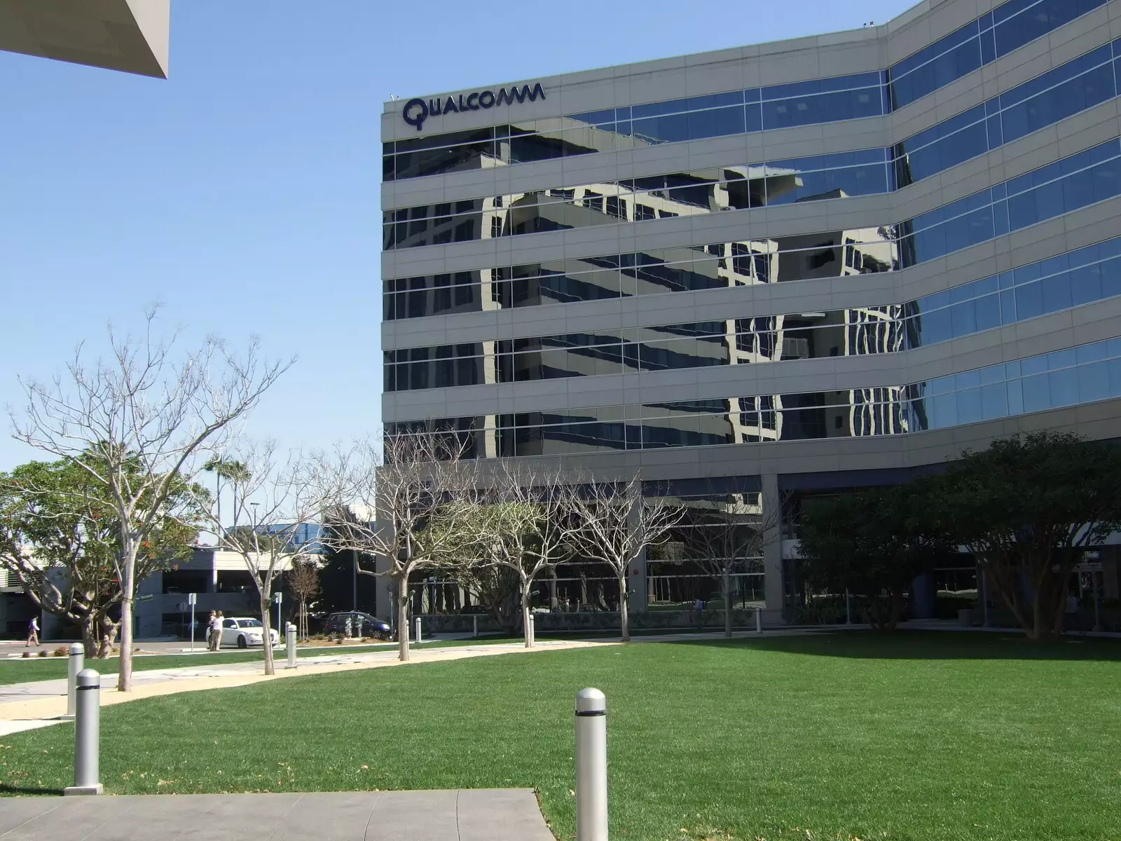 Qualcomm buildings, from San Diego and Hollywood, California, US - 3rd March 2008