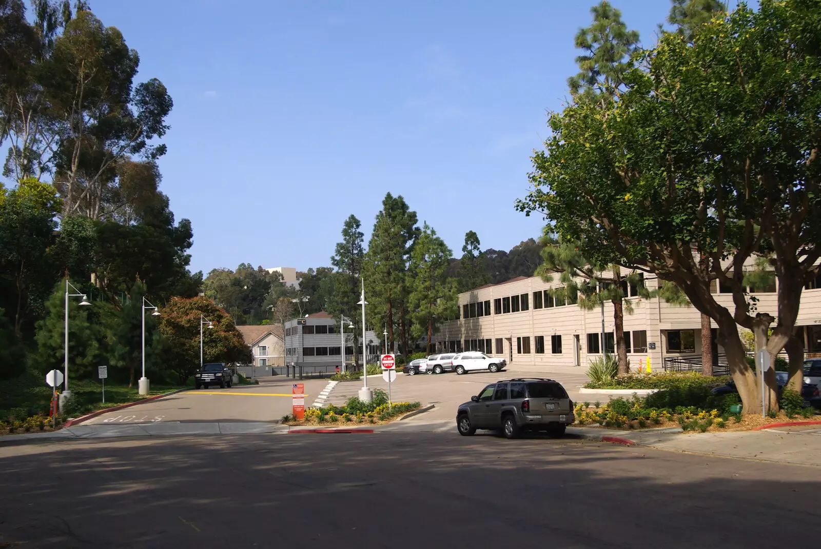 Random office buildings somewhere, maybe UCSD, from San Diego and Hollywood, California, US - 3rd March 2008