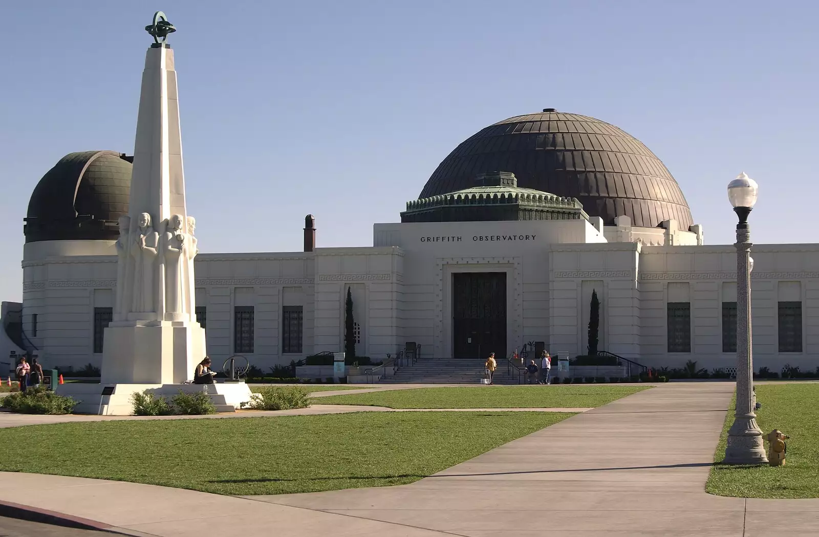 The Griffith Observatory, from San Diego and Hollywood, California, US - 3rd March 2008