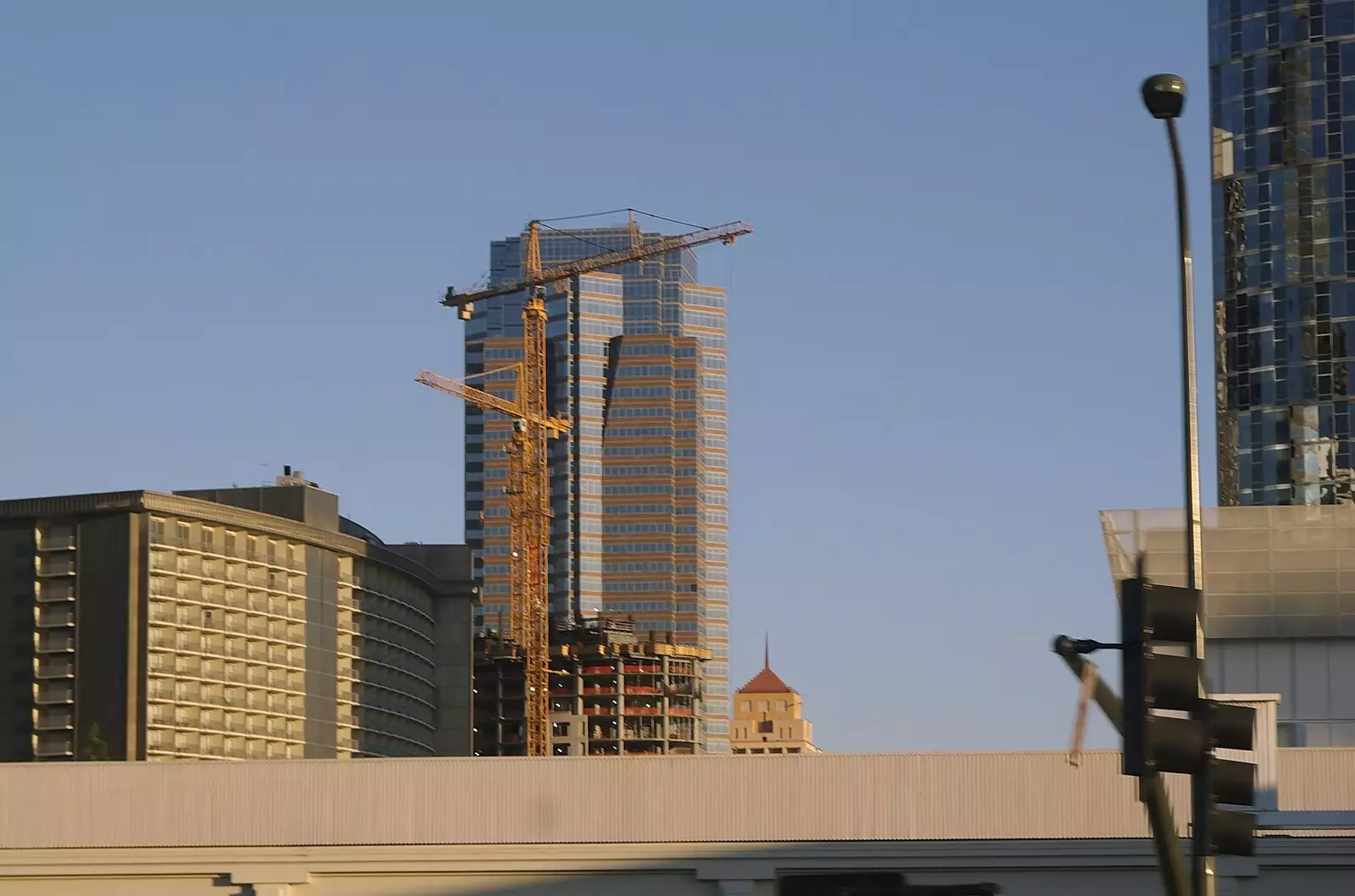 The Nakatomi building from Die Hard, from San Diego and Hollywood, California, US - 3rd March 2008