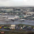 A rainy view of Dublin Airport, Easter in Dublin, Ireland - 21st March 2008