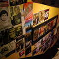 Music posters on the steps of Simon's Café, Easter in Dublin, Ireland - 21st March 2008