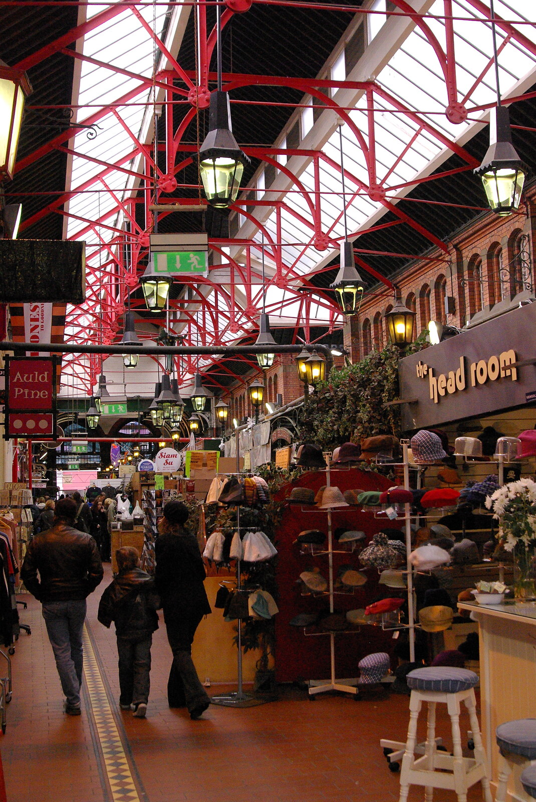 Easter in Dublin, Ireland - 21st March 2008: More of the indoor market