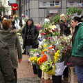 The flower stalls on Grafton Street, Easter in Dublin, Ireland - 21st March 2008