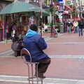 A dude on a stool, Easter in Dublin, Ireland - 21st March 2008
