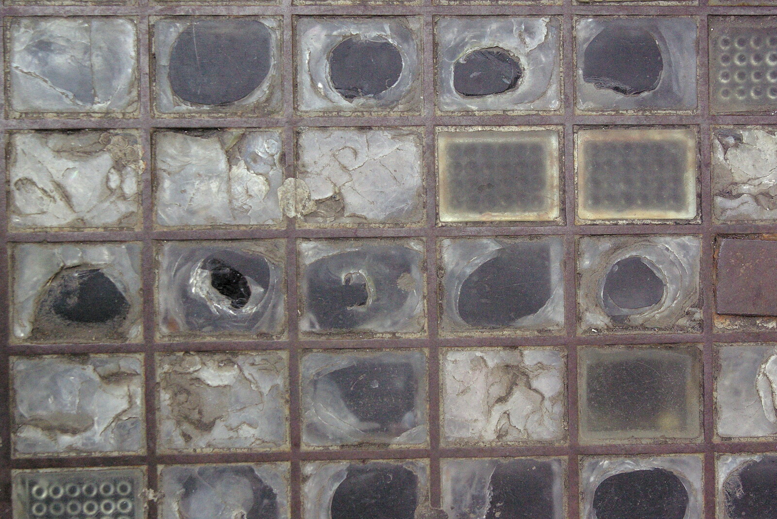 Easter in Dublin, Ireland - 21st March 2008: A glass grating on Grafton Street