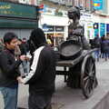 The Molly Malone statue in Dublin, Easter in Dublin, Ireland - 21st March 2008