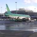 An Aer Lingus 737 on the ground at Dublin, Easter in Dublin, Ireland - 21st March 2008
