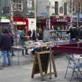 An outdoor book sale in Temple Bar, Easter in Dublin, Ireland - 21st March 2008
