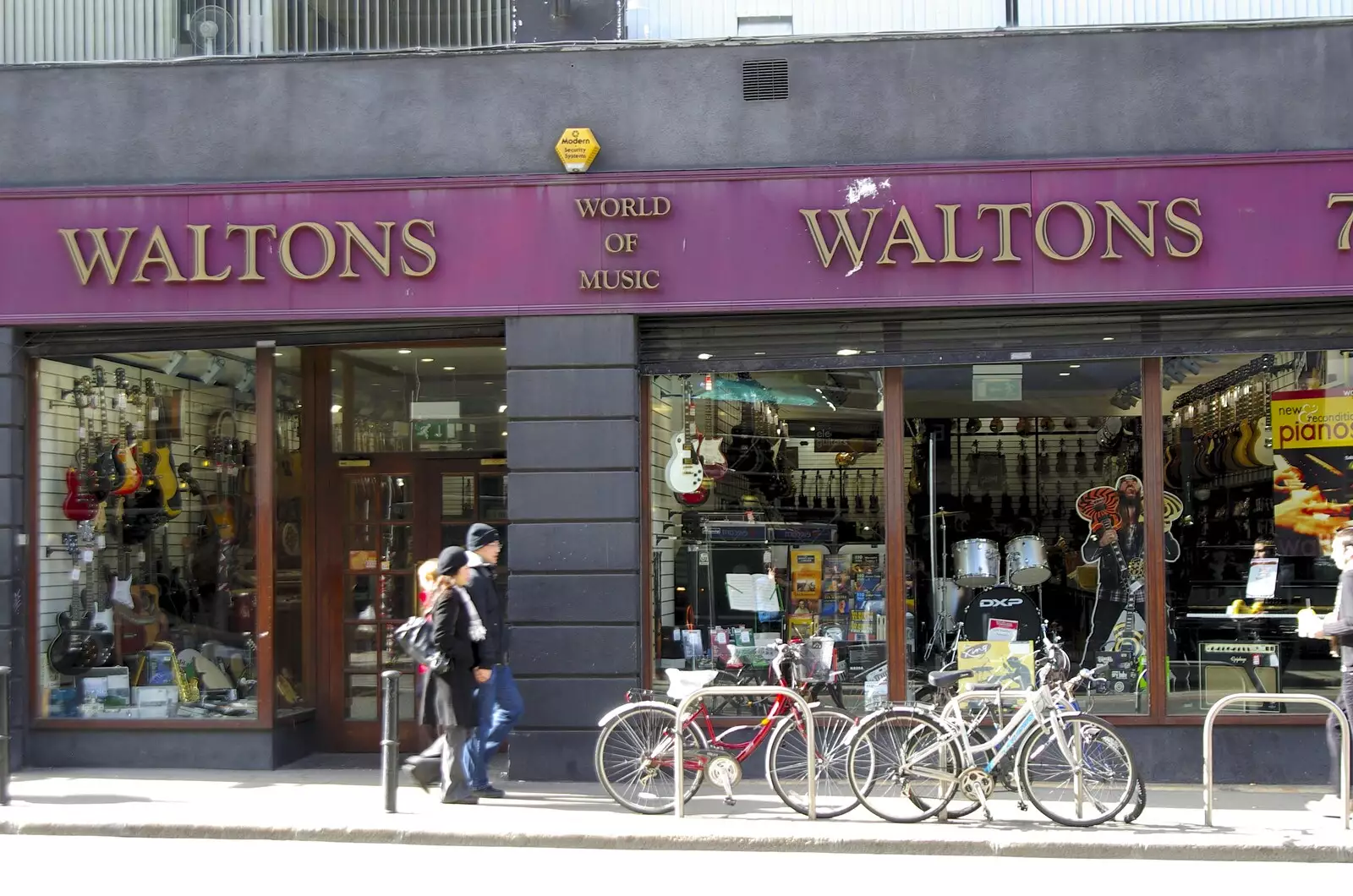 Walton's Music shop, from Easter in Dublin, Ireland - 21st March 2008
