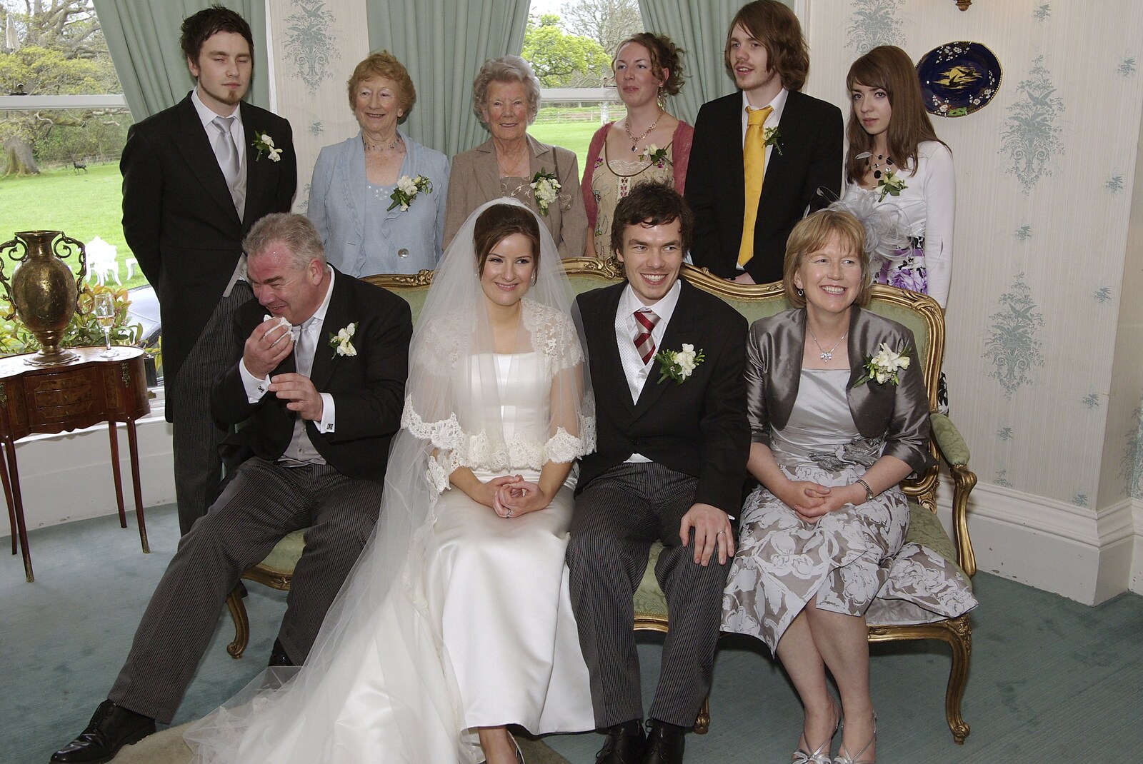 Paul and Jenny's Wedding, Tralee, County Kerry, Ireland - 3rd May 2008: Another wedding shot