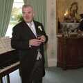 Standing by a piano, Paul and Jenny's Wedding, Tralee, County Kerry, Ireland - 3rd May 2008