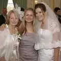 The bride and bridesmaid, Paul and Jenny's Wedding, Tralee, County Kerry, Ireland - 3rd May 2008