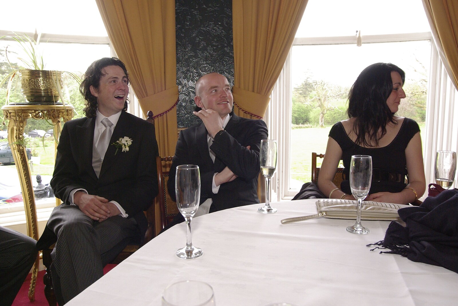 Paul and Jenny's Wedding, Tralee, County Kerry, Ireland - 3rd May 2008: Barry and Gary