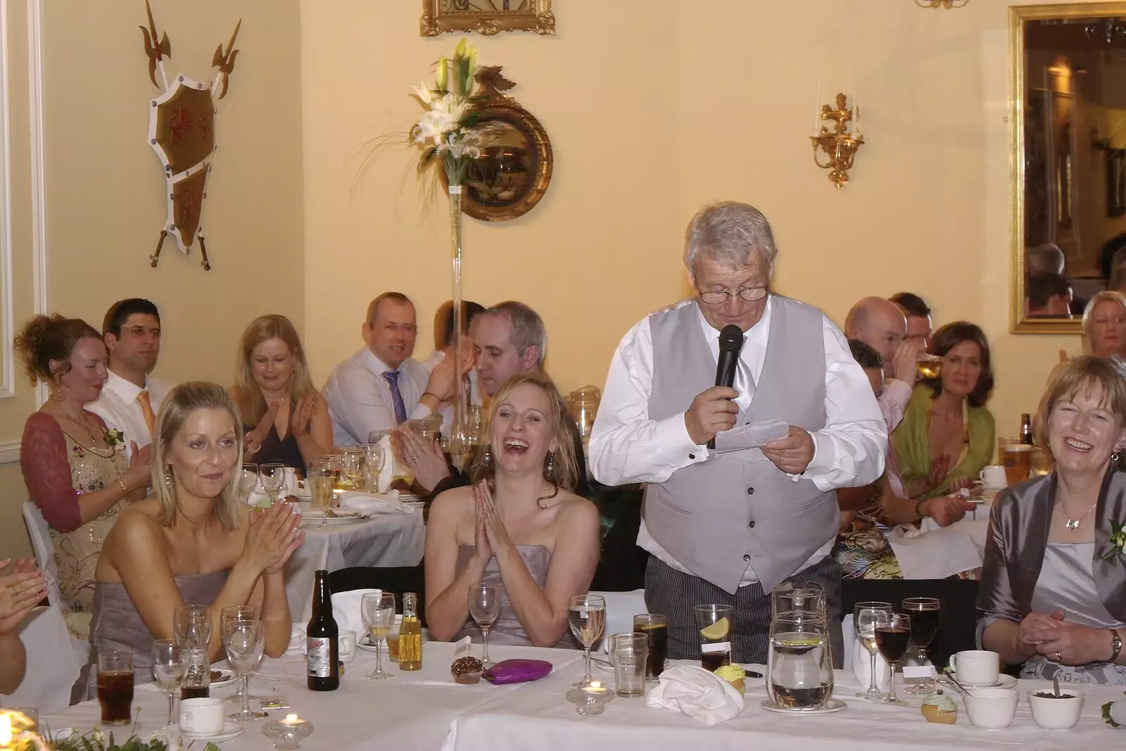 The bride's father, from Paul and Jenny's Wedding, Tralee, County Kerry, Ireland - 3rd May 2008