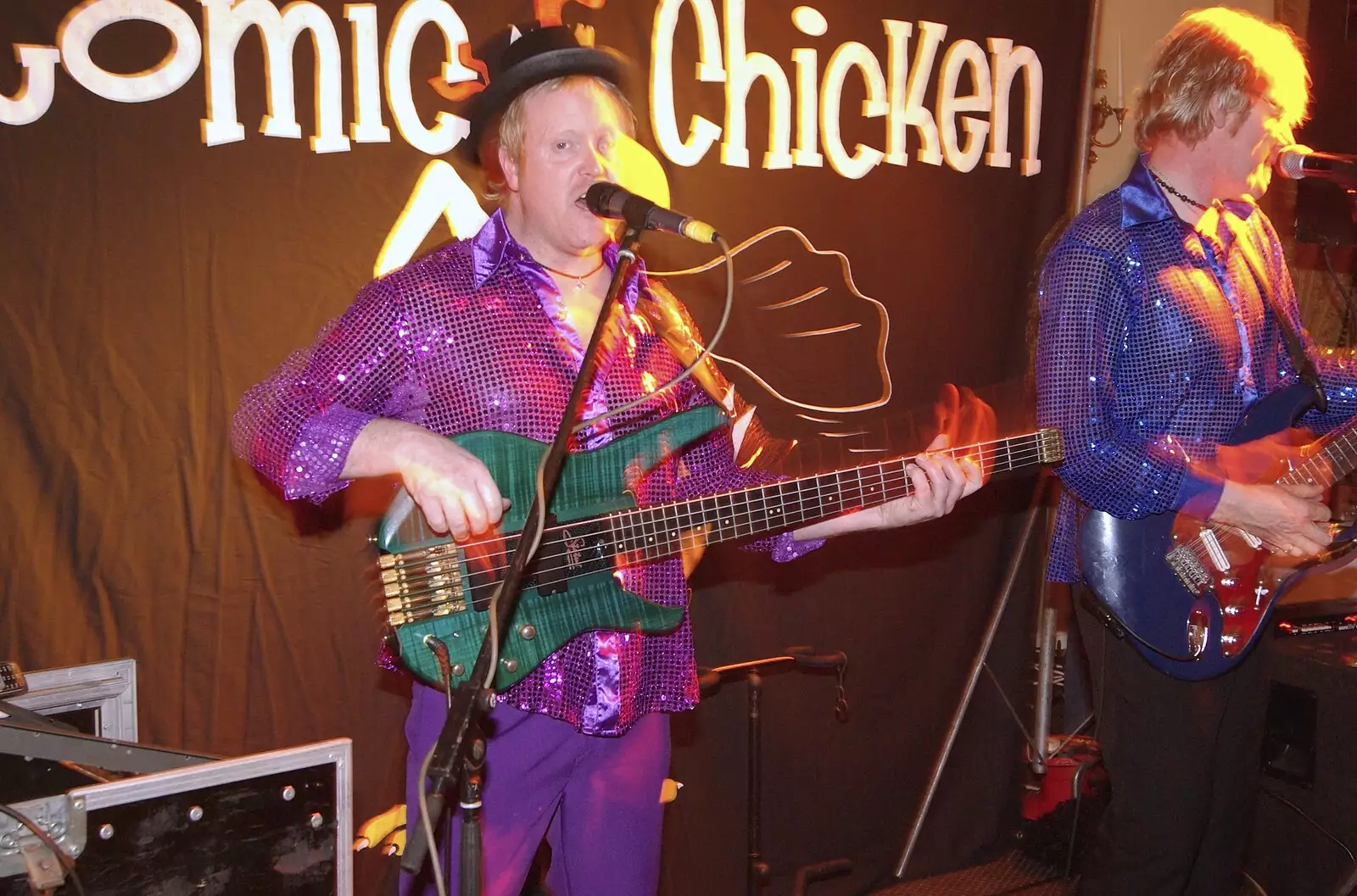 Atomic Chicken provide the music, from Paul and Jenny's Wedding, Tralee, County Kerry, Ireland - 3rd May 2008