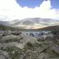 A car park on the Connor Pass, Connor Pass, Slea Head and Dingle, County Kerry, Ireland - 4th May 2008