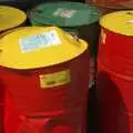 A heap of colourful discarded oil drums, Connor Pass, Slea Head and Dingle, County Kerry, Ireland - 4th May 2008