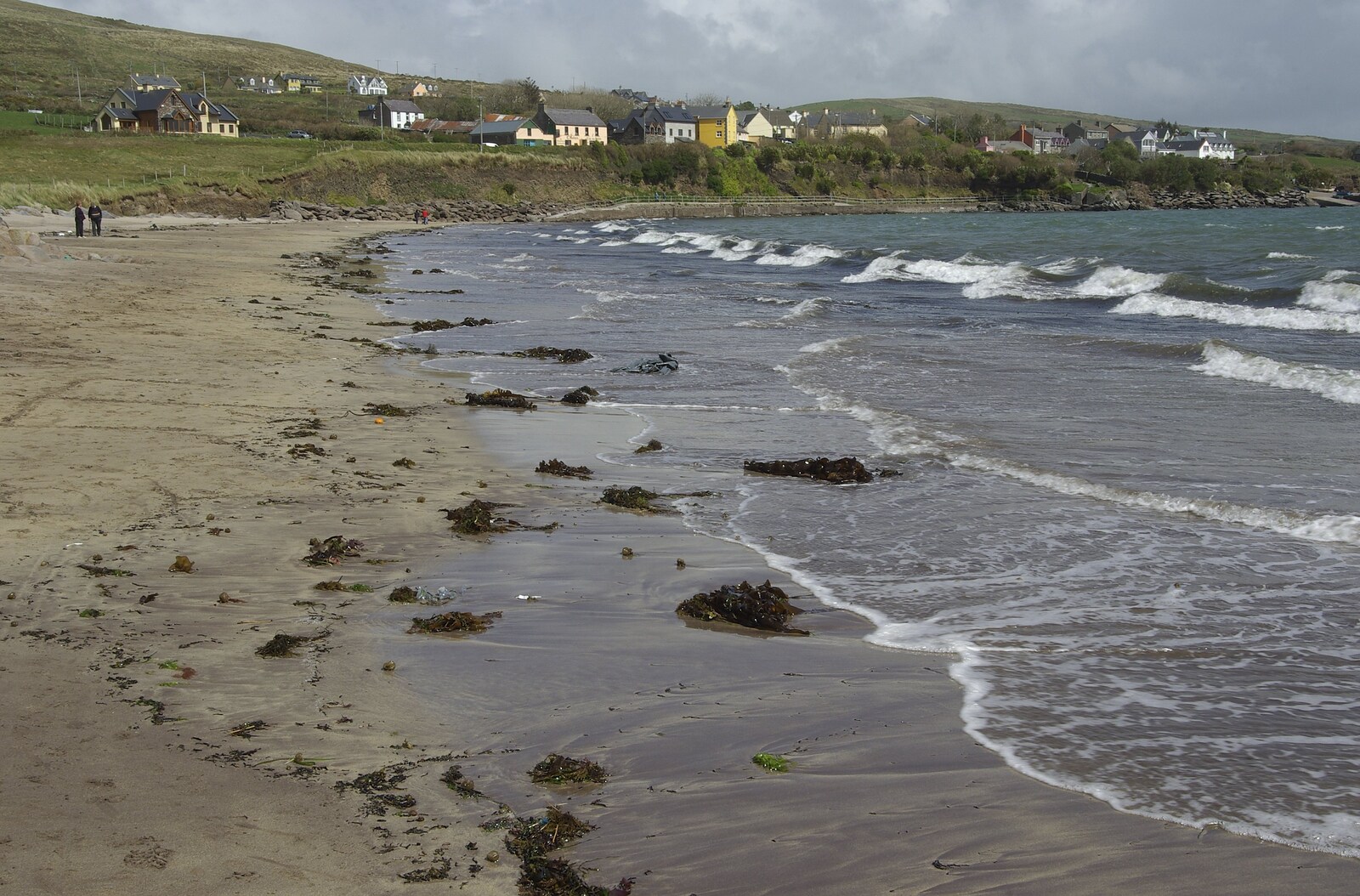 Connor Pass, Slea Head and Dingle, County Kerry, Ireland - 4th May 2008: The beach near Slea Head