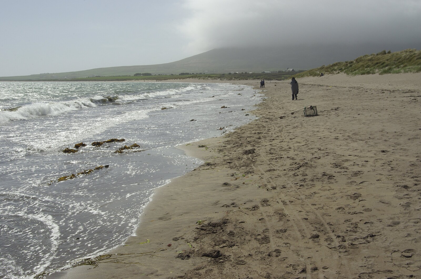 Connor Pass, Slea Head and Dingle, County Kerry, Ireland - 4th May 2008: On the beach