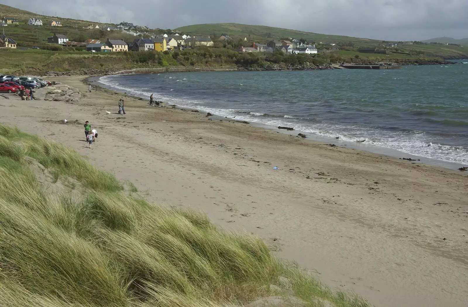 Another view of the beach, from Connor Pass, Slea Head and Dingle, County Kerry, Ireland - 4th May 2008