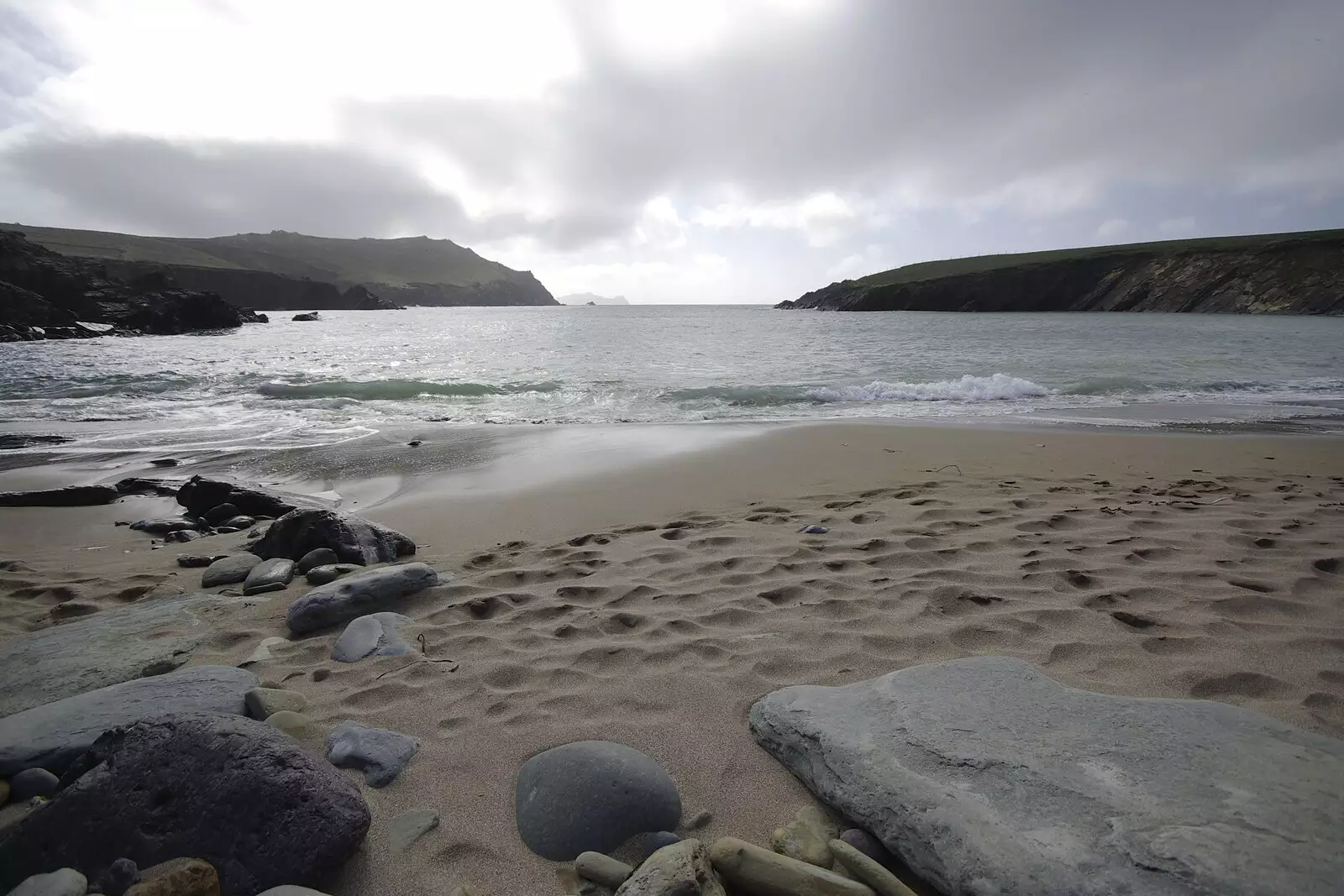 Another beach, from Connor Pass, Slea Head and Dingle, County Kerry, Ireland - 4th May 2008