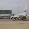 An American Airlines 777 at Stansted, Connor Pass, Slea Head and Dingle, County Kerry, Ireland - 4th May 2008