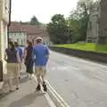 We wander down Watling Street into town, The BSCC Weekend Away, Thaxted, Essex - 10th May 2008