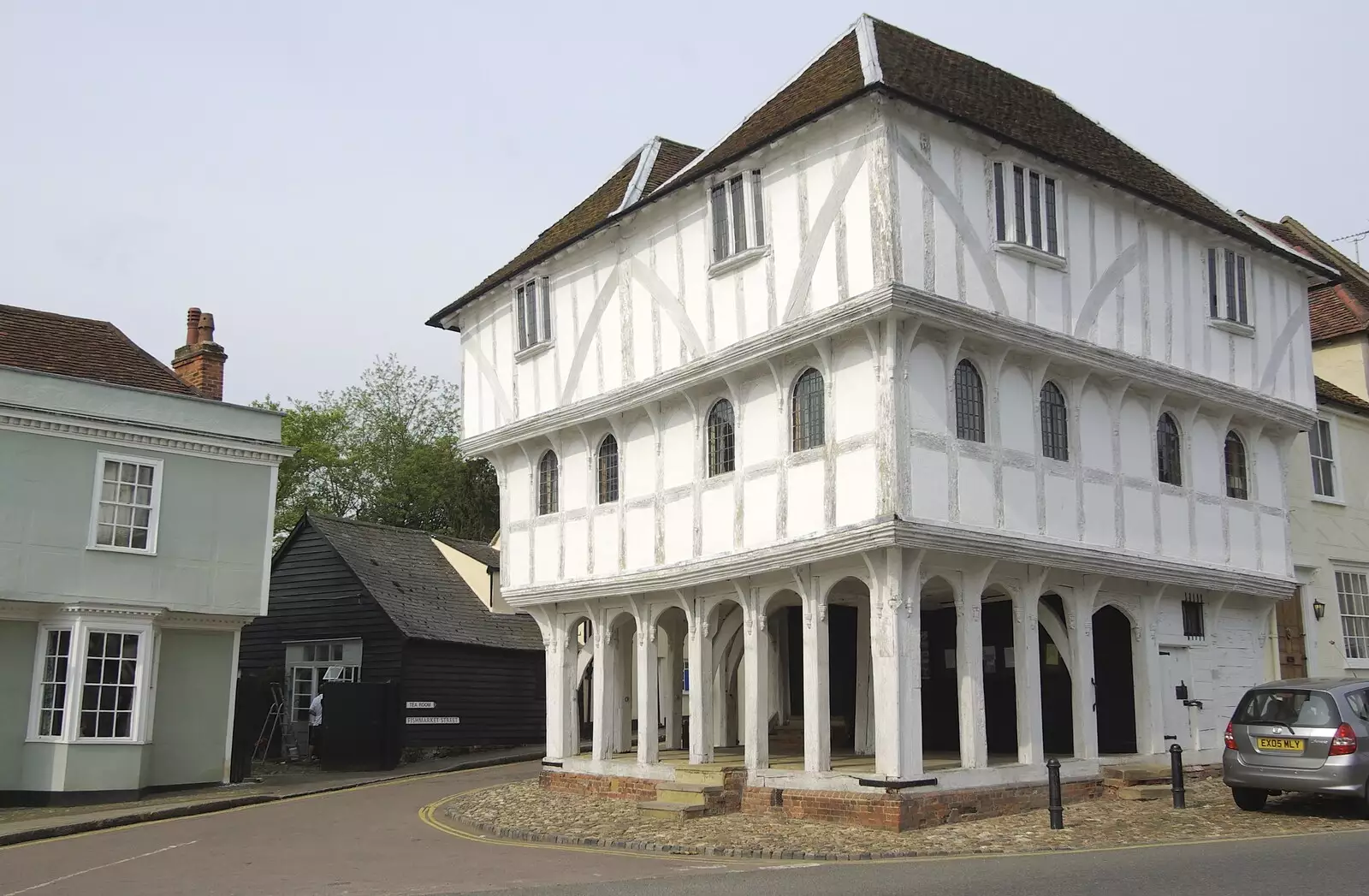 Thaxted's old guildhall, from The BSCC Weekend Away, Thaxted, Essex - 10th May 2008