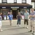 Hanging around outside Waylett's shop , The BSCC Weekend Away, Thaxted, Essex - 10th May 2008