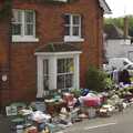 In Great Bardfield, the whole village is full of street-side rummage sales
