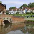 Red-brick bridge and pond, Finchingfield, The BSCC Weekend Away, Thaxted, Essex - 10th May 2008