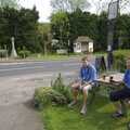 2008 The Boy Phil and Bill outside the Bluebell
