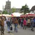2008 The French market in the market place at Diss