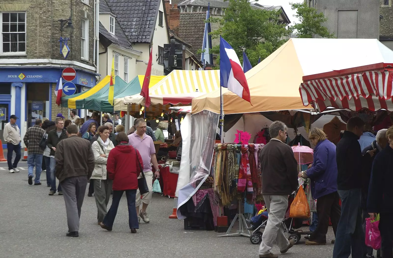 A French market, from Cambridge and Hoxne Beer Festivals, and Mill Road Dereliction - 26th May 2008